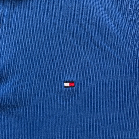 Blue Tommy Hilfiger Polo Shirt (S) - Picture 6 of 6